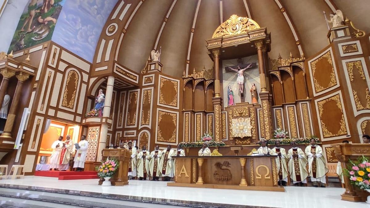 Renovated St. Xavier&rsquo;s Cathedral blessed in Tirunelveli