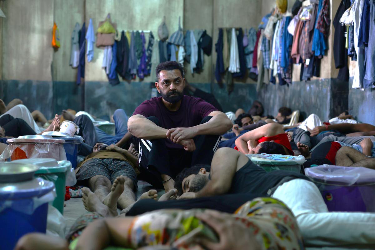 Bobby Deol in ‘Bandar’ (‘Monkey in a Cage’).