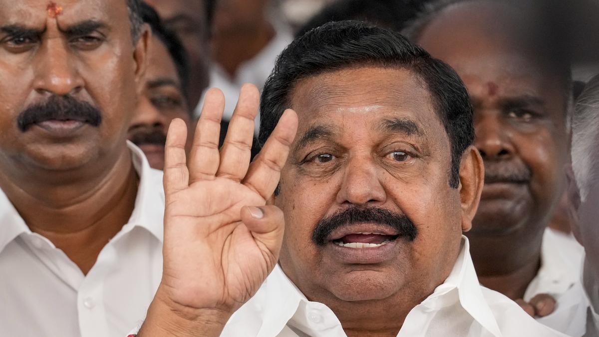 Palaniswami blames T.N. government for security lapses leading to Karur stampede
