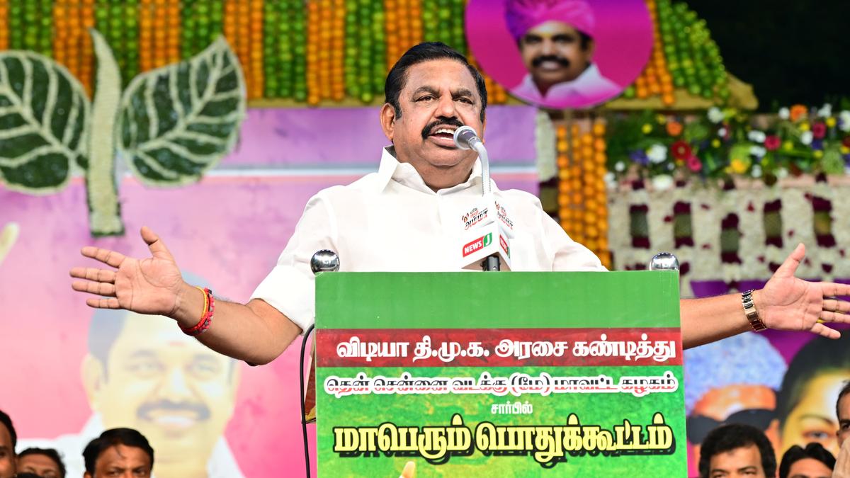 AIADMK-BJP alliance has left Stalin frustrated: Edappadi K. Palaniswami