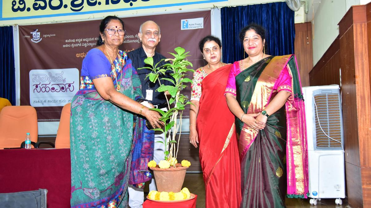 Contributions of Kannada writers celebrated at Sahitya Sahavasa in Mysuru
