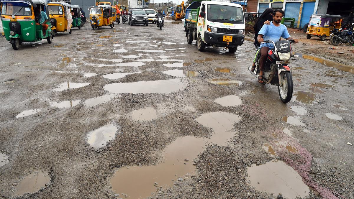 Rain pain gives way to pothole agony for city motorists and pedestrians