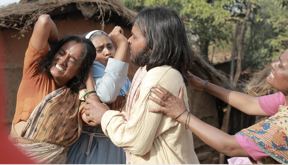 A still from The Face of the Faceless, on the life of Sister Rani Maria, a nun from Kerala, directed by Shaison P Ouseph. 