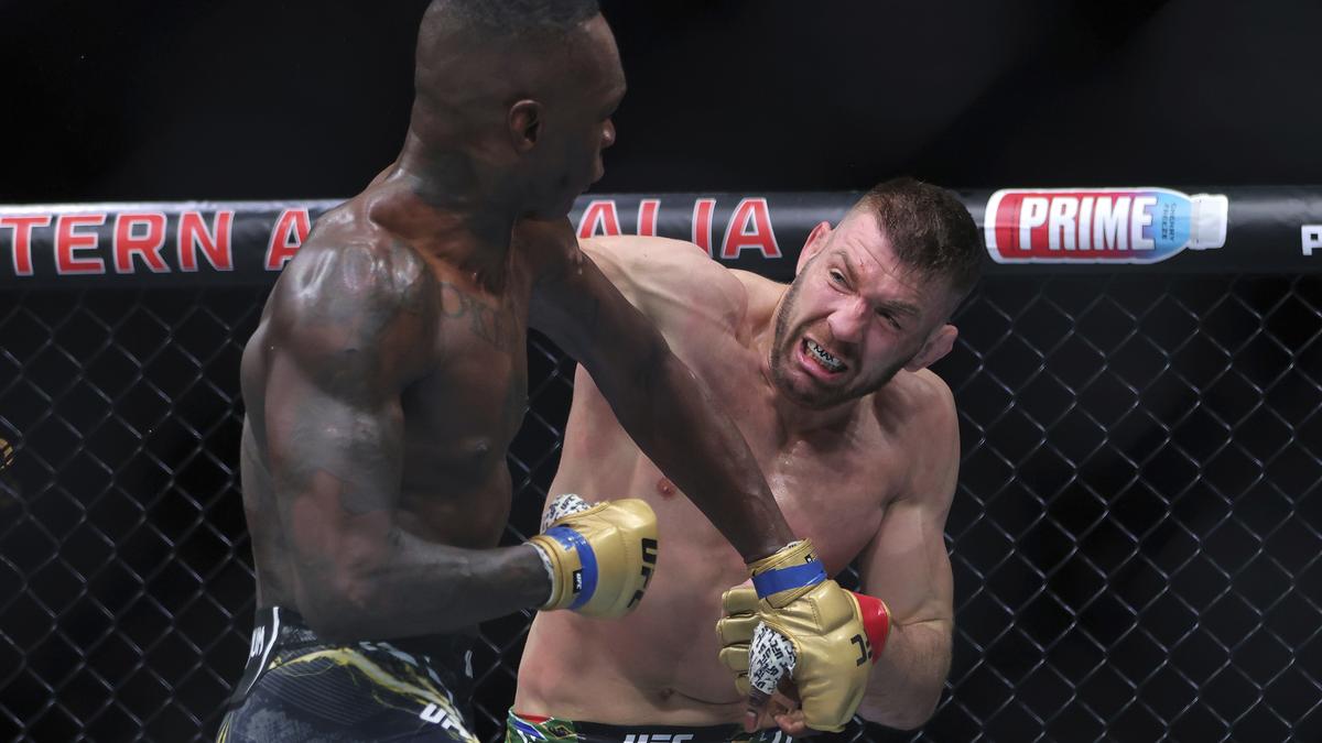 Dricus du Plessis beats Israel Adesanya to defend UFC middleweight title