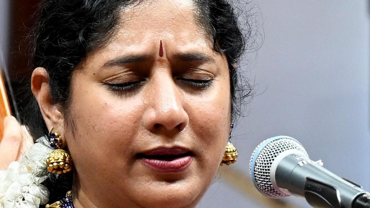 Nisha Rajagopalan’s concert moved seamlessly across composers and bhakti-laden kritis