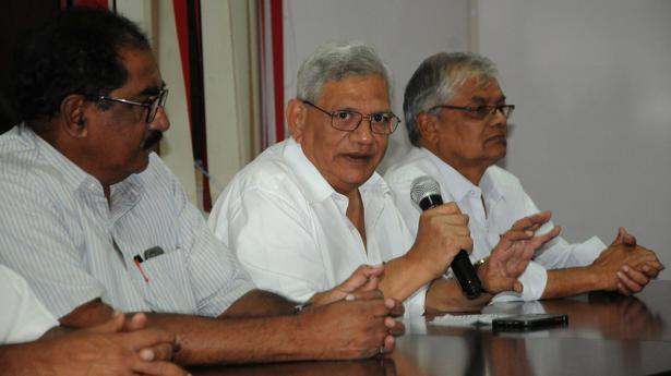 Destabilising Telangana government is next target of BJP: Yechury