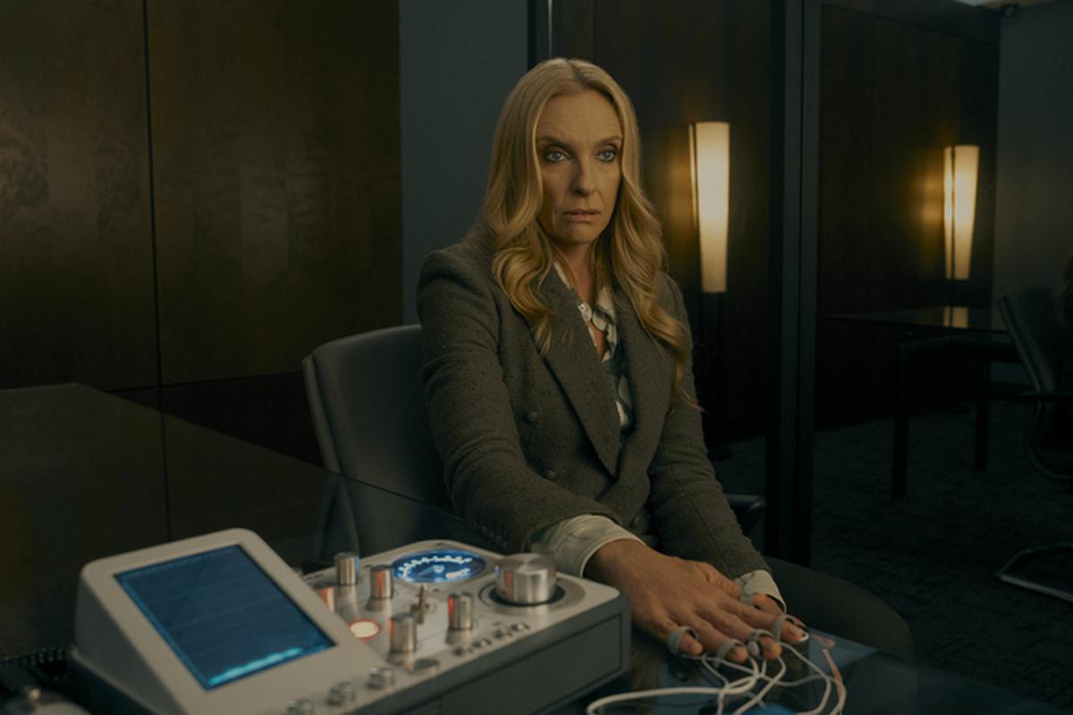 Toni Collette as Margot Cleary in a still from ‘The Power’