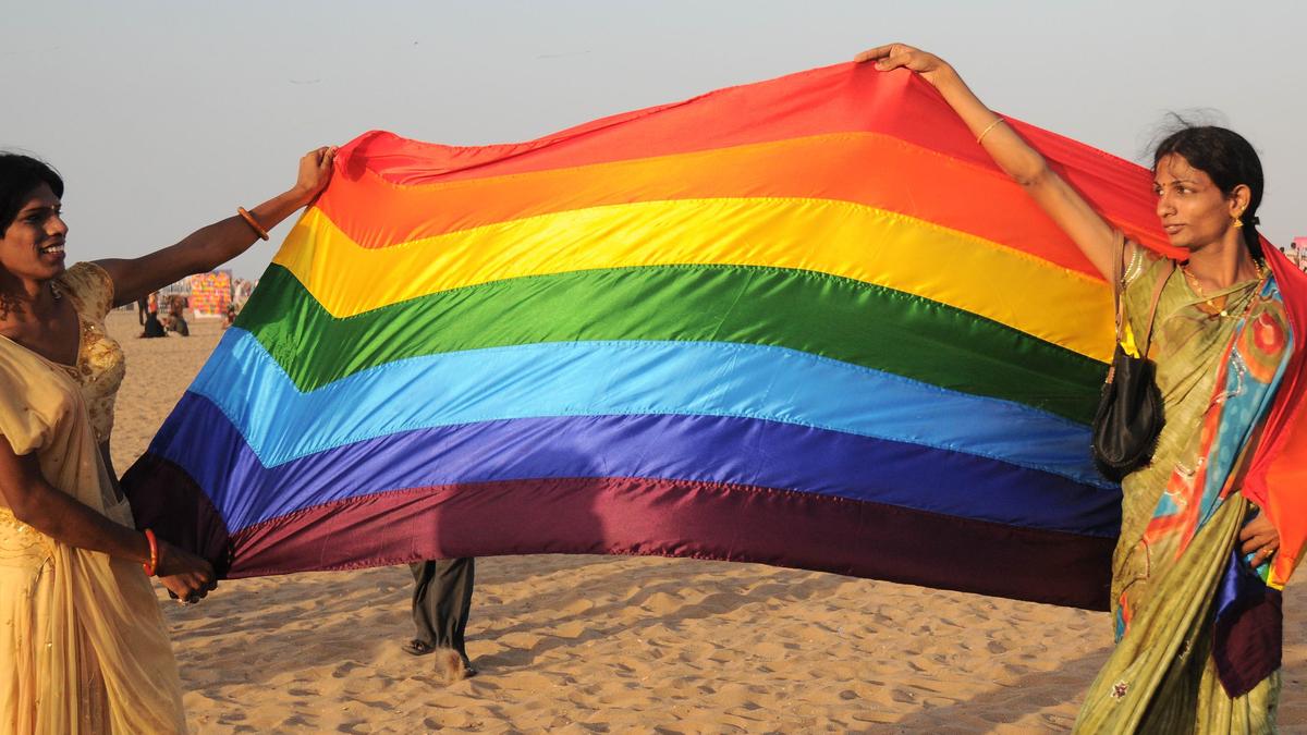 Participants in the first Chennai Rainbow Pride march, a celebration and political statement to declare the rights of lesbian, gay, bisexual and transgender people, held in Chennai on June 28, 2009.