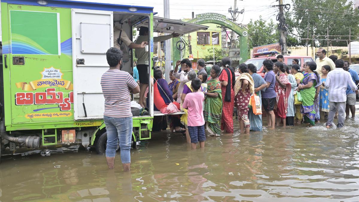 Drinking water supply yet to be fully restored in Ajith Singh Nagar of Vijayawada, say residents