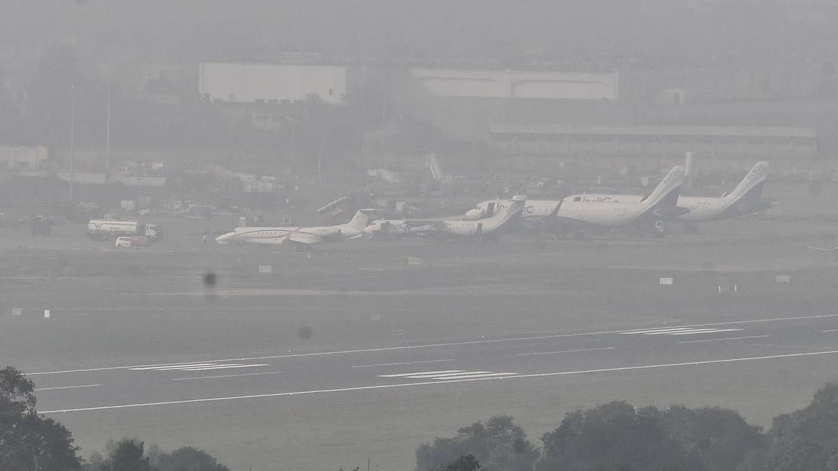 Flights diverted from Chennai airport due to dense fog early on Saturday