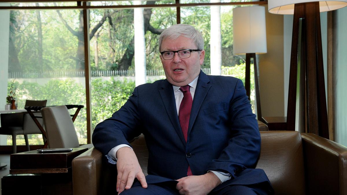 Australia&rsquo;s Ambassador to U.S. Kevin Rudd leaving post, marked by Donald Trump rift