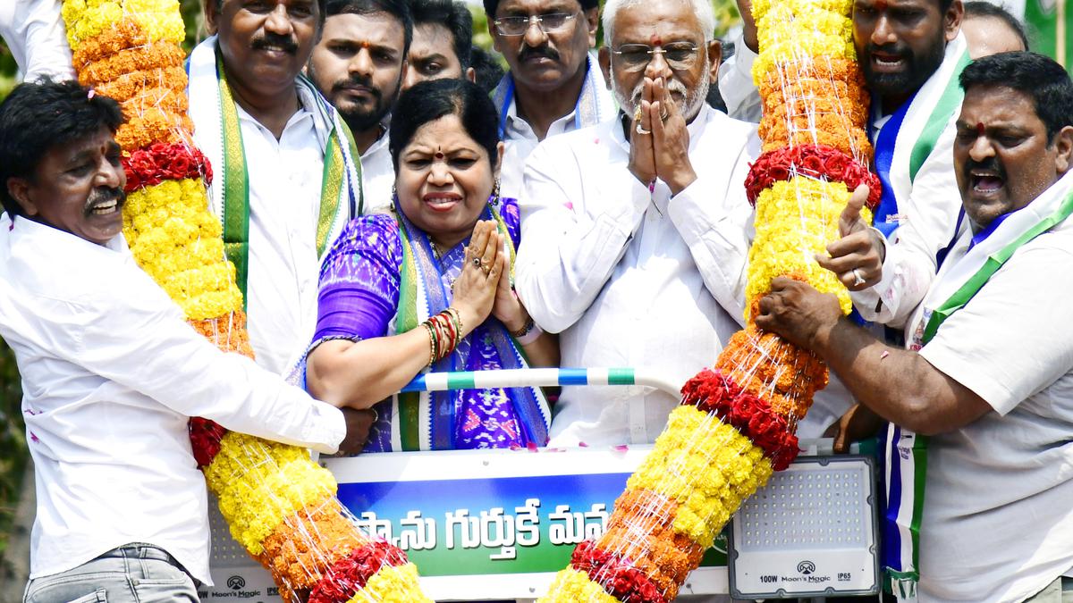 YSRCP candidate Vasupalli Ganesh Kumar launches election campaign in Visakhapatnam South Assembly constituency