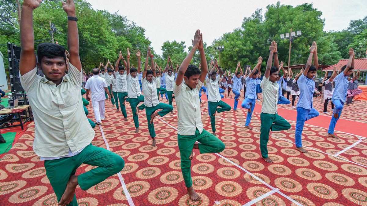 International Yoga Day observed