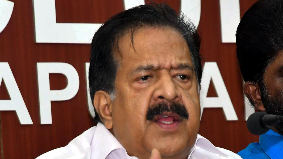 Chennithala alleges bid to ‘donate’ Kannur airport to Adani Group