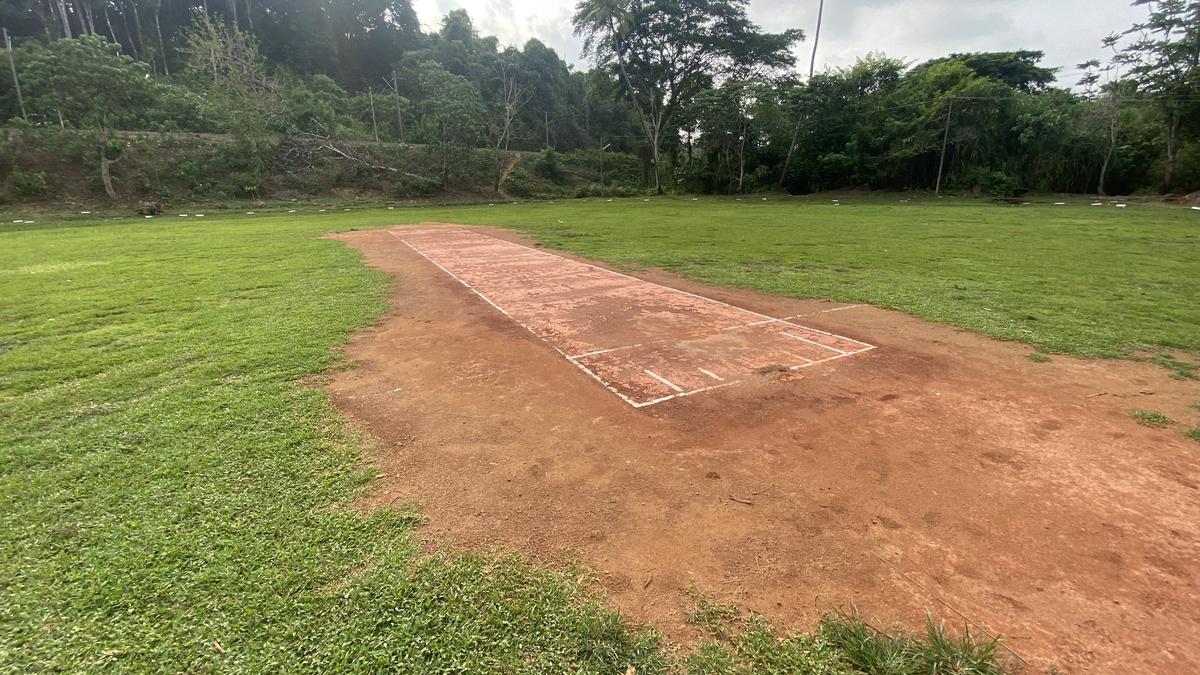 The ground at Kudupu, near Mangaluru, where 35-year-old Ashraf, a native of Wayanad in Kerala, was assaulted by a mob of 25 persons on April 27, 2025. 