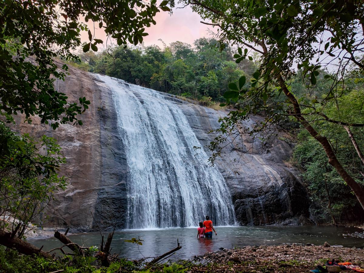 A view of the Jalada waterfalls in Eastern Ghats of Andhra Pradesh.