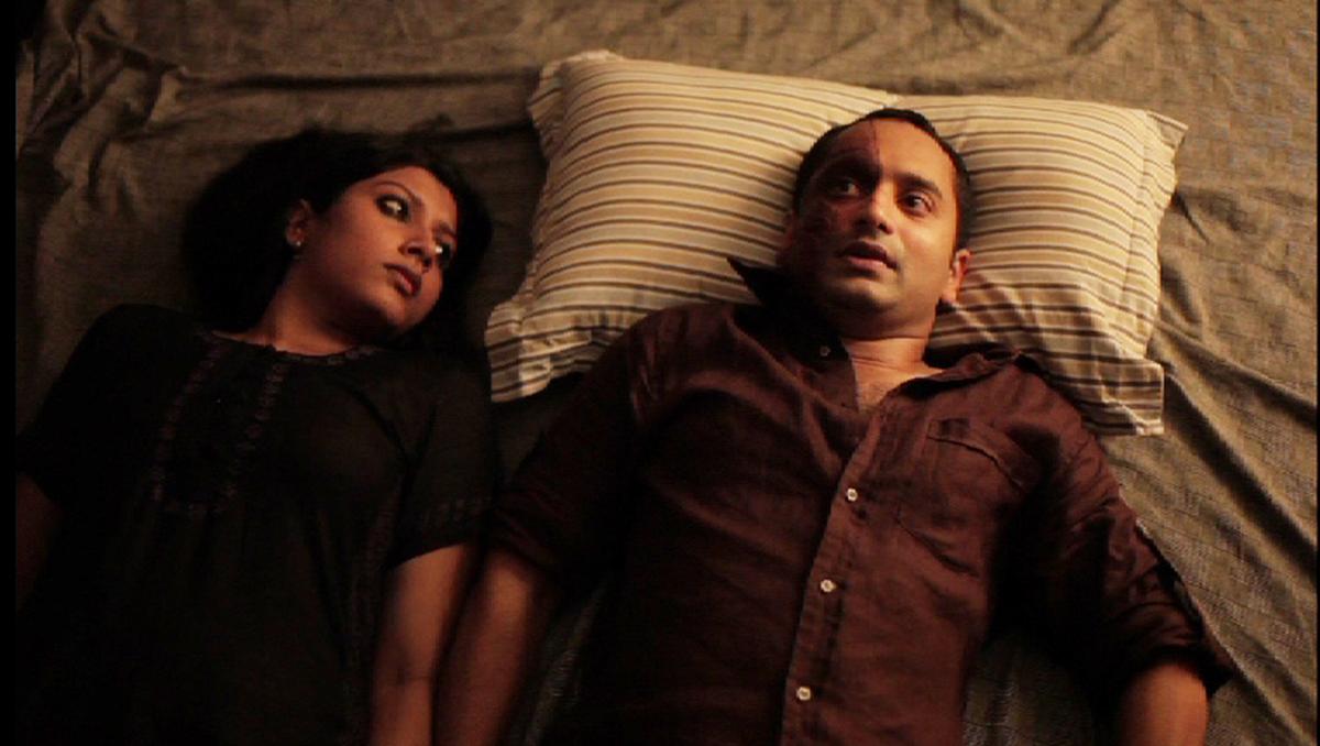 Fahadh Faasil and Anumol in ‘Akam’