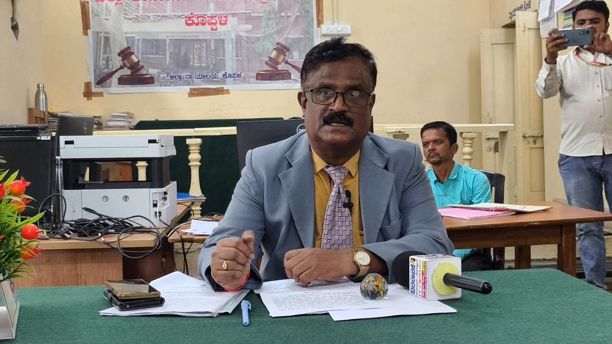 National Lok Adalat to be held on July 12 across Koppal district: Judge Mahantesh Daragad 