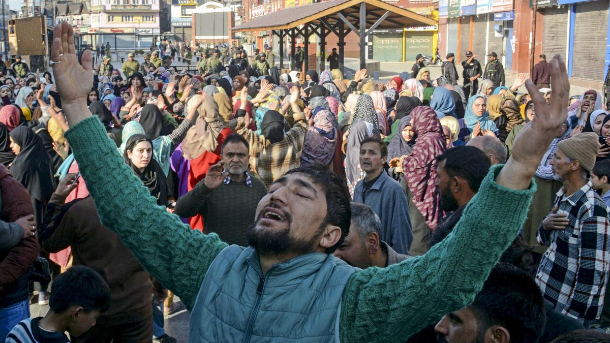 Angry protests in Kashmir over Khamenei’s killing, Omar appeals people to ‘uphold peace’