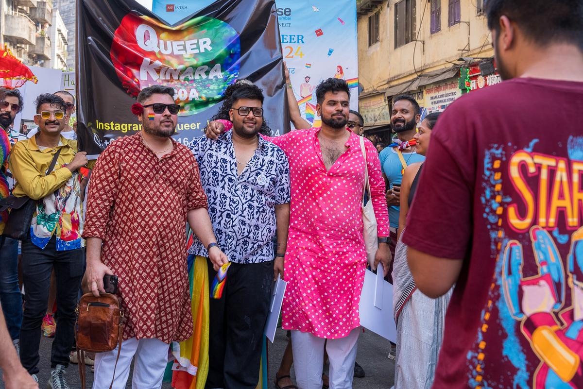 Mumbai Pride Parade, February 2024. Mumbai Pride Parade, February 2024.