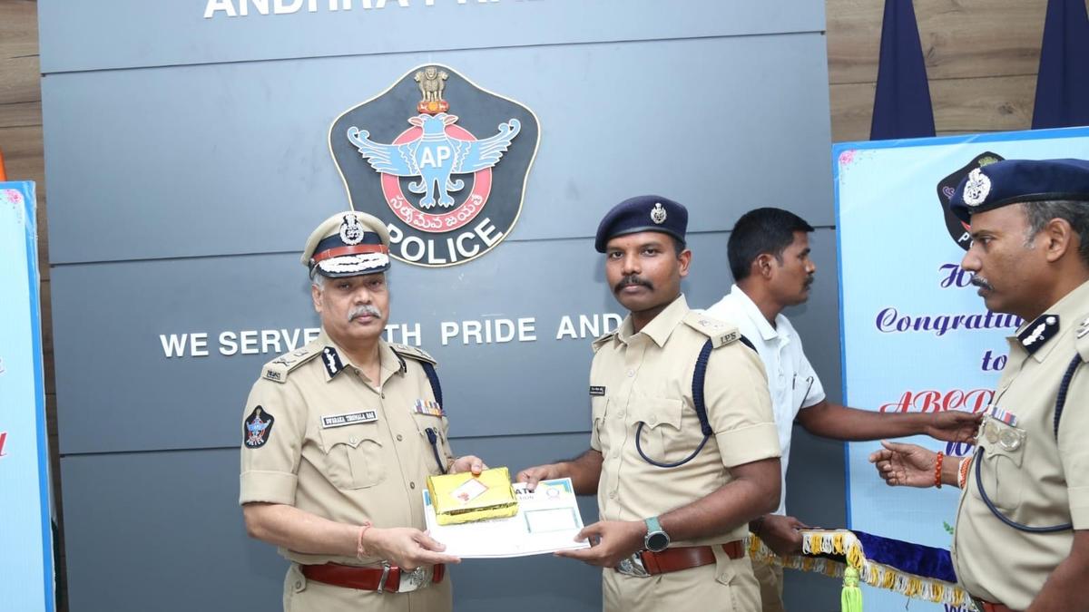 Chittoor police receives ABCD award in Vijayawada