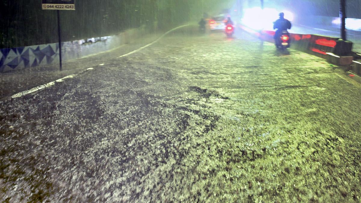 Heavy overnight rainfall batters several parts of Chennai and its suburbs