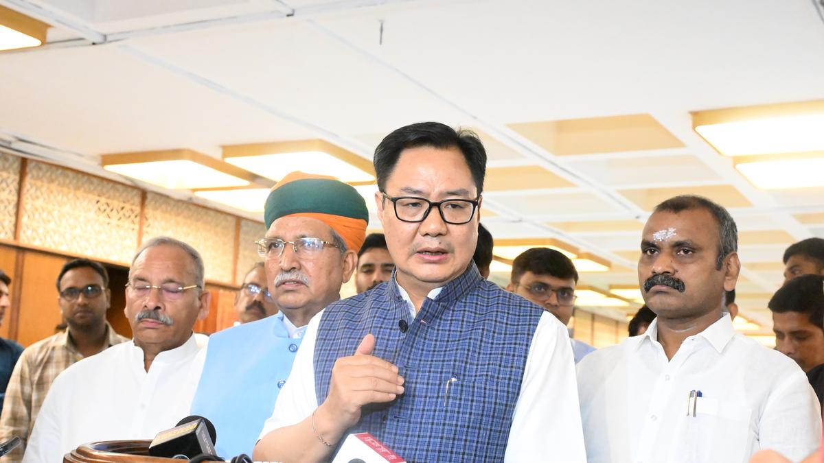 Over 100 MPs have signed notice to bring motion against Justice Varma in Parliament, says Kiren Rijiju