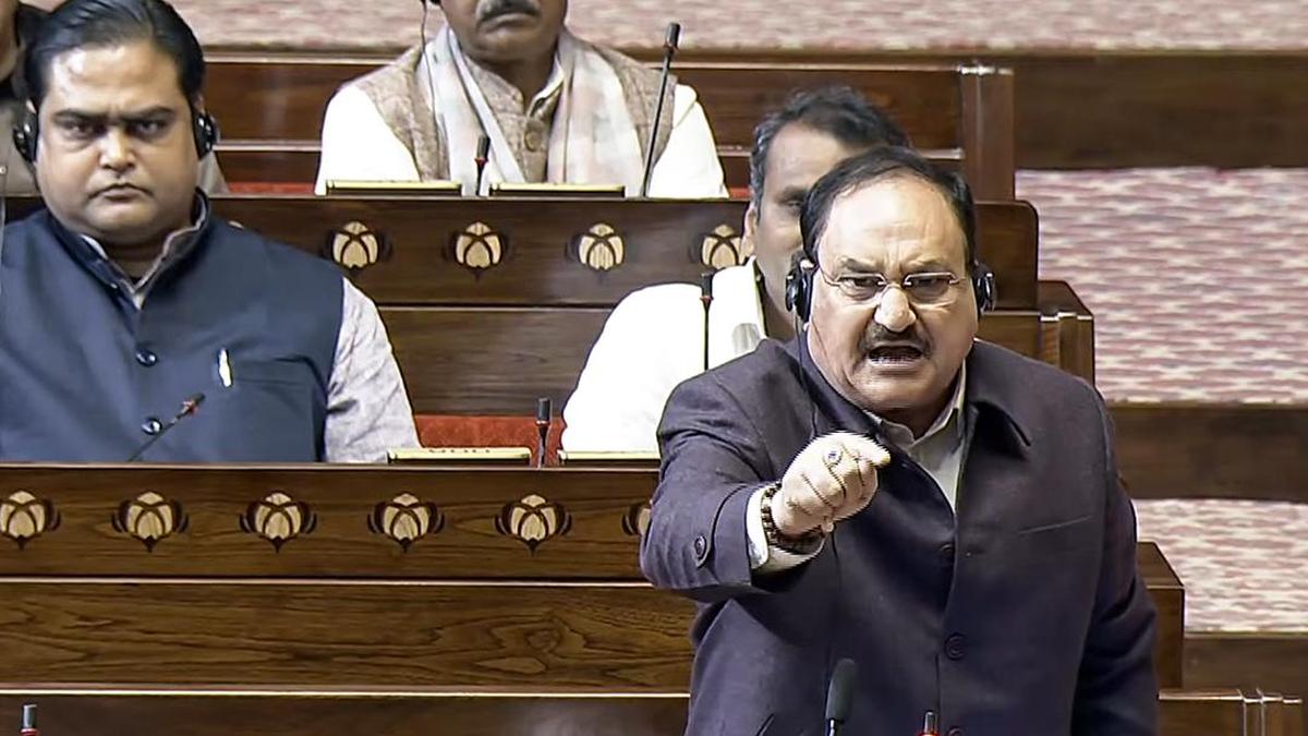 Congress didn’t give due respect to Vande Mataram, says J.P. Nadda