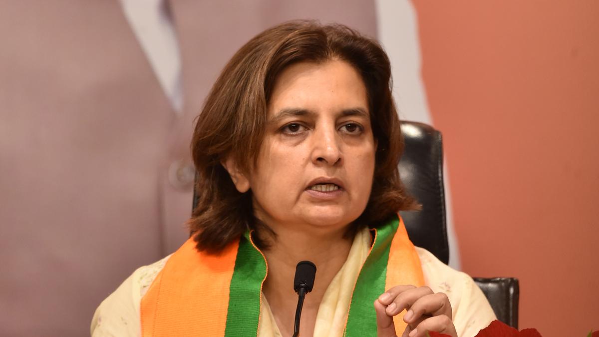 Jyoti Mirdha, former Congress MP from Rajasthan, joins the BJP