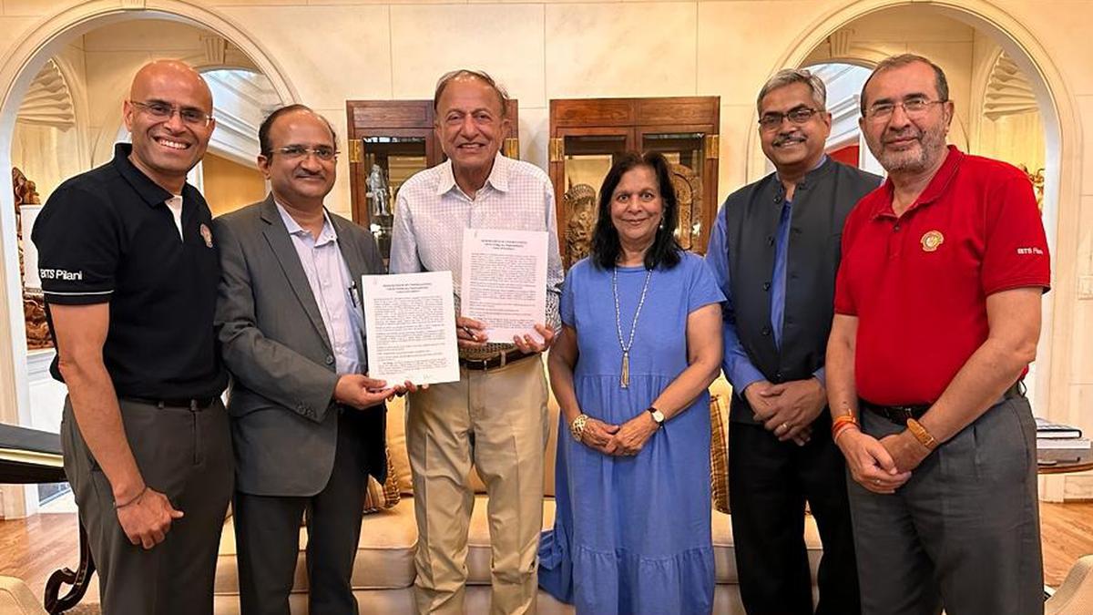 BITS alumnus donates US $1 million for semiconductor research centre in Hyderabad campus