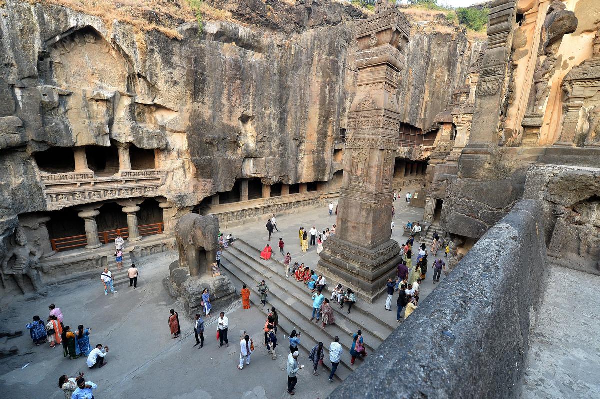 Ellora Caves, UNESCO World Heritage Site. File