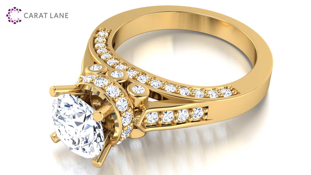Celestina Diamond Ring | Casual Rings For Women | CaratLane