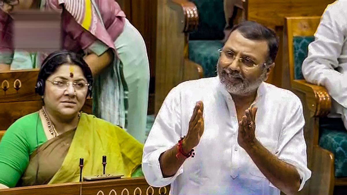Women’s Reservation Bill: BJP criticises Congress; says party playing politics