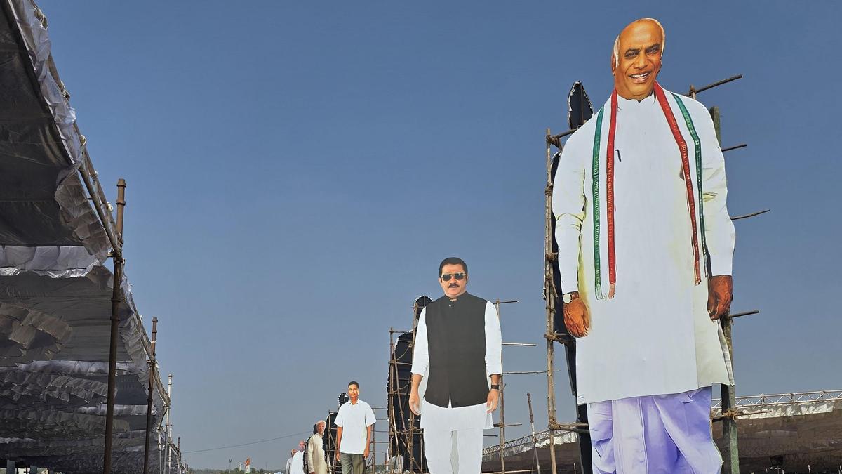 Three injured as cut outs collapses ahead of house distribution ceremony in Hubballi