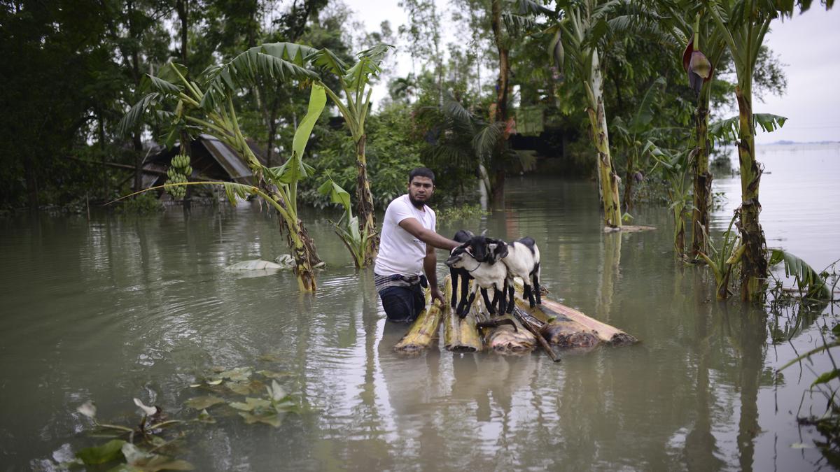 Rain-triggered floods in Bangladesh conjure climate warnings