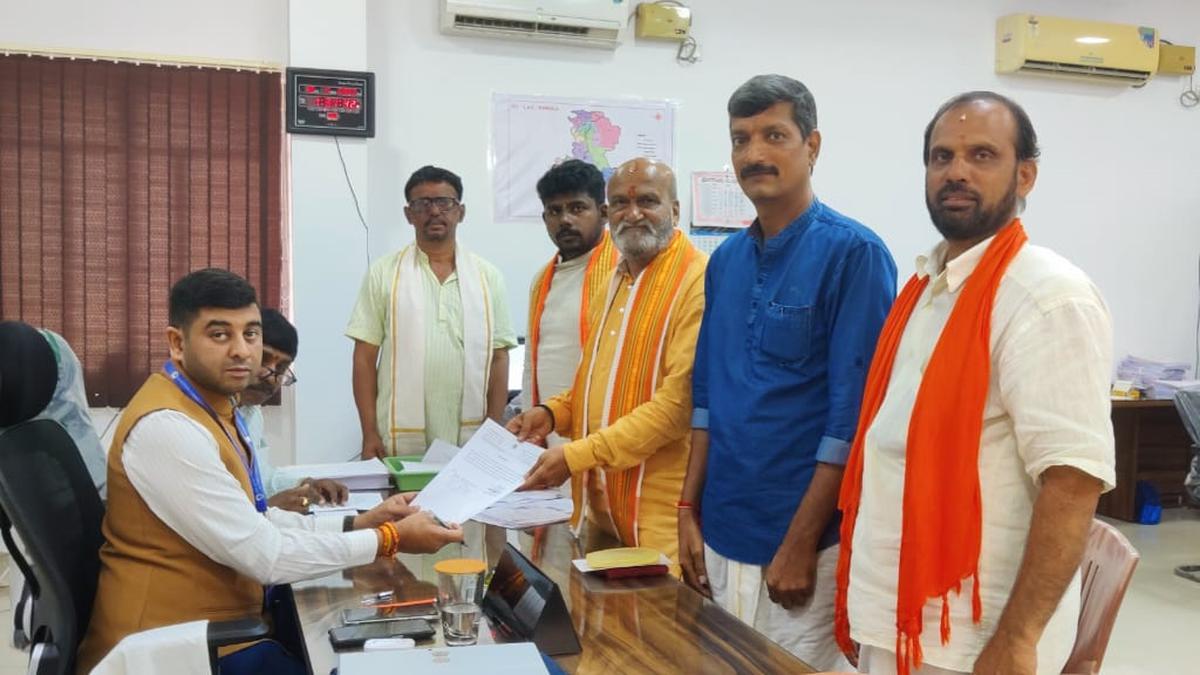 Kageri, Hebbar, Sorake, Muthalik file papers in coastal Karnataka