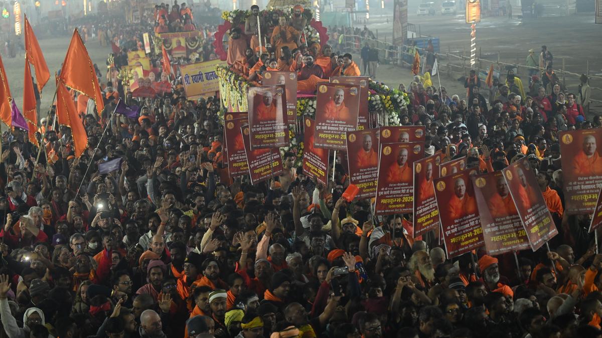 Maha Kumbh’s third ‘Amrit Snan’ begins on Basant Panchami