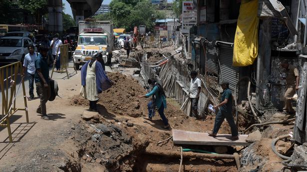 Digging of roads across Chennai inconveniences residents
