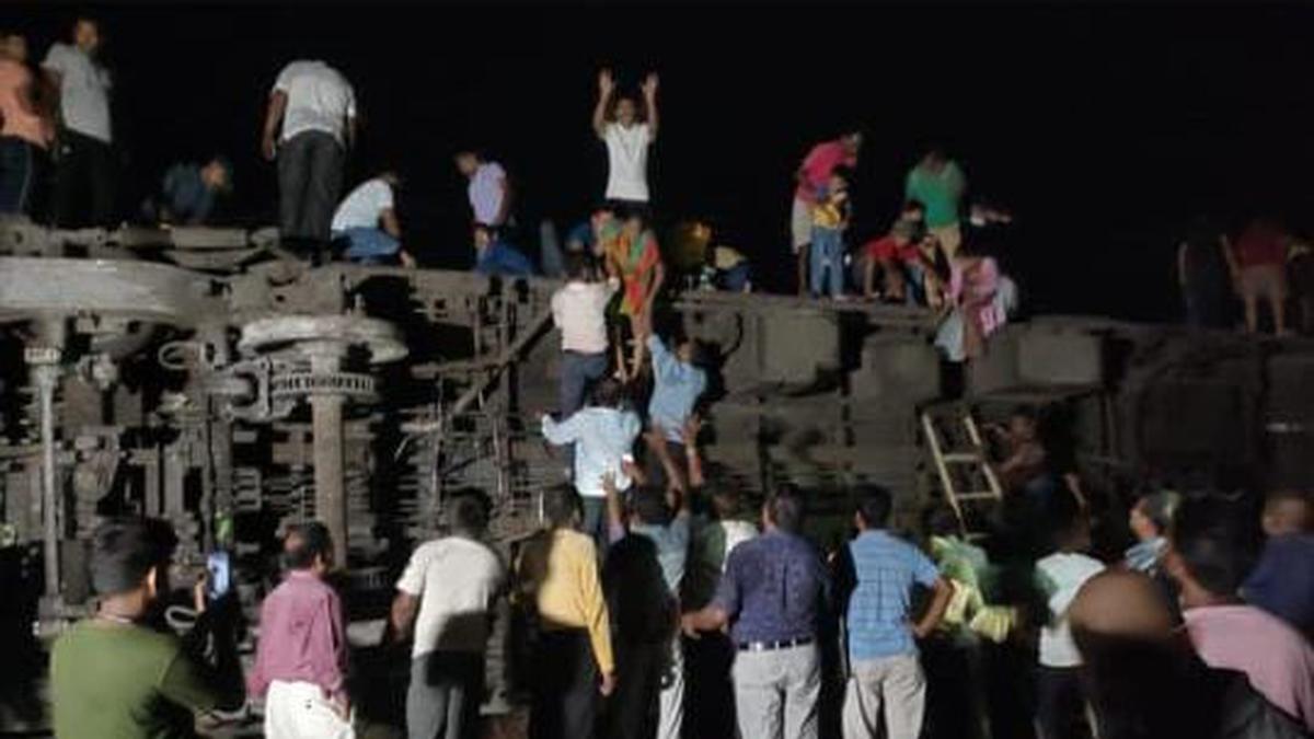 Coromandel Express derails in Odisha’s Balasore district; many passengers trapped under bogies