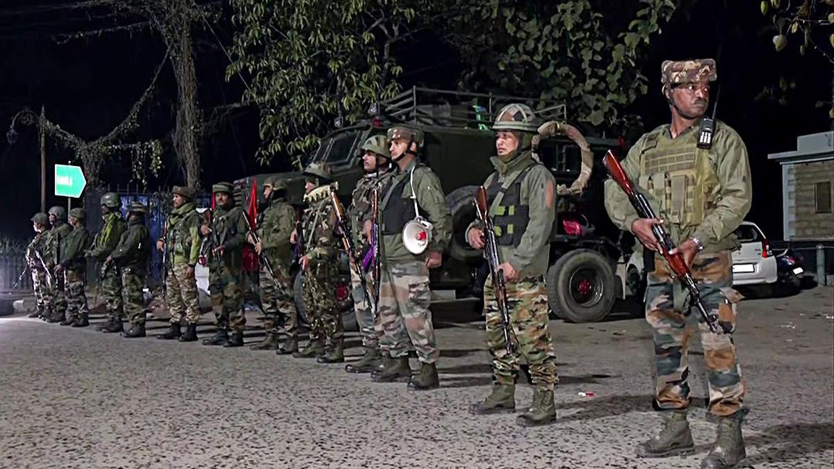 Two cadres of proscribed outfit held in Manipur