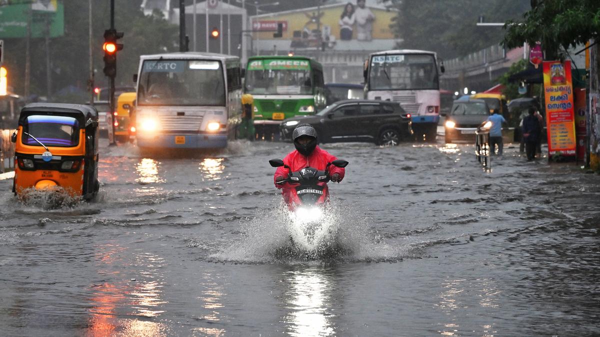 Rain hits normal life in southern Kerala