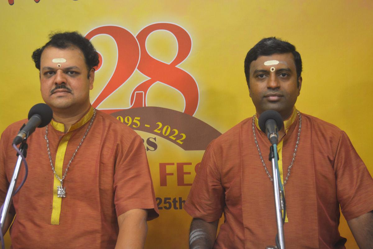 Bangalore Brothers M.B. Hariharan and S. Ashok.