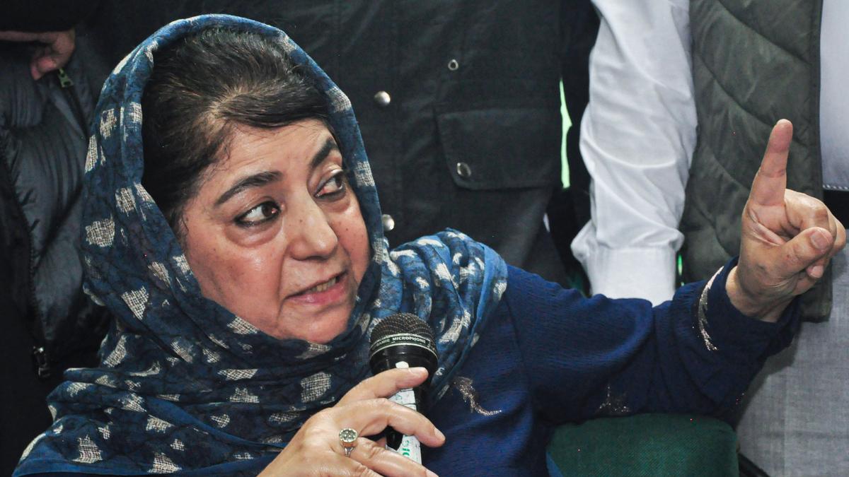 Mehbooba Mufti says BJP has reduced resolution of Kashmir issue for conducting Assembly polls