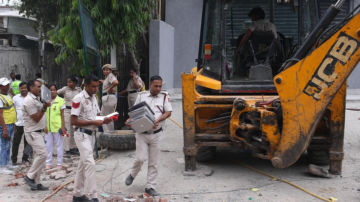 Saket building collapse: MCD drive to identify, seal illegal structures in south Delhi