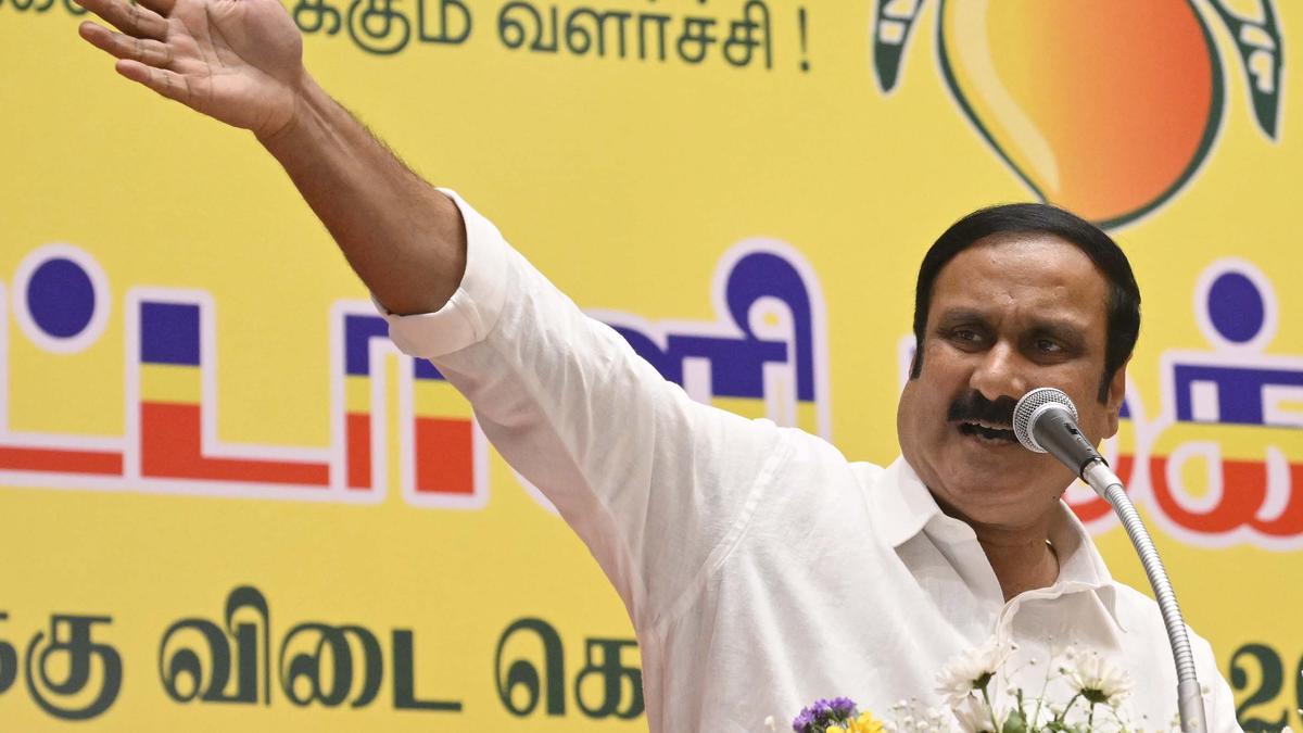 Time has come for the ouster of DMK govt.: Anbumani