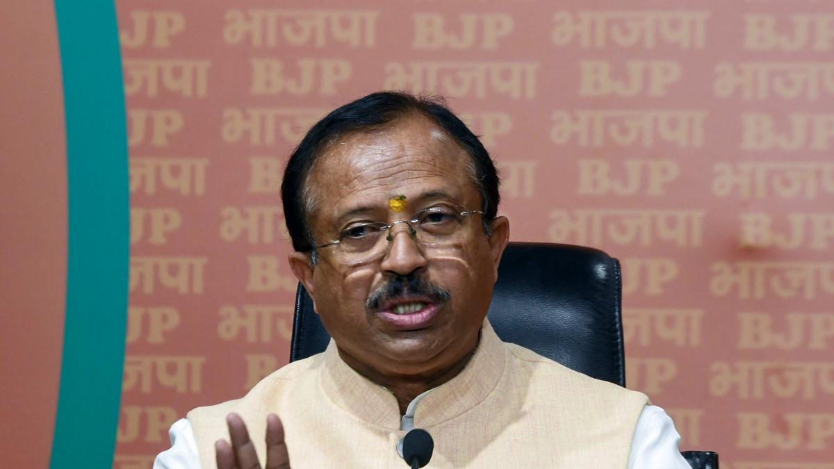 A ‘golden feather’ in CPI(M)‘s cap, says BJP leader V. Muraleedharan on ED’s decision to name it as accused in Karuvannur bank fraud case
