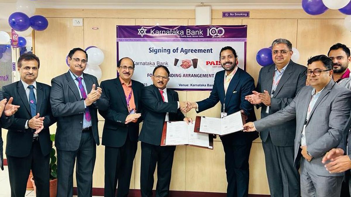 Karnataka Bank signs co-lending pact with Paisalo Digital Limited