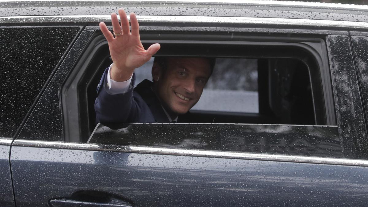 French President Macron’s alliance projected to lose parliamentary majority