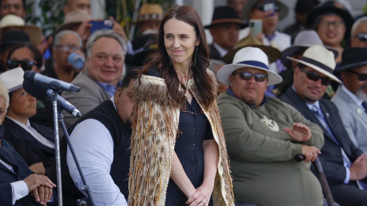 Jacinda Ardern makes final appearance as New Zealand PM