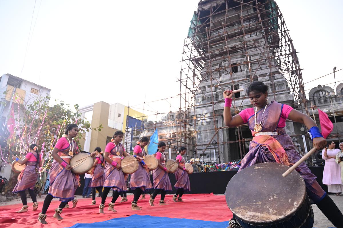 Parai Attam by the students of Avvai Home